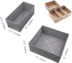 Drawer Organizer Set of 4 Khaki - Image 7