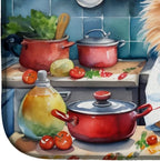 Caroline's Treasures DAC6301DDM Pomeranian The Chef Dish Drying Mat Absorbent - Image 4