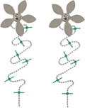 ​DrainWig Shower Drain Hair Catcher – Disposable Silver Flower – No-Touch Hair by DrainWig