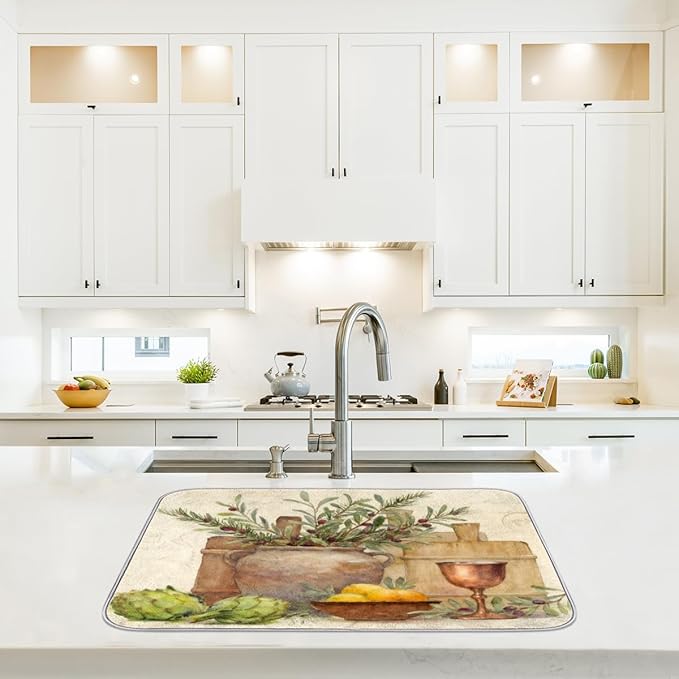 Dish Drying Mats with Hanging Loop - Image 6