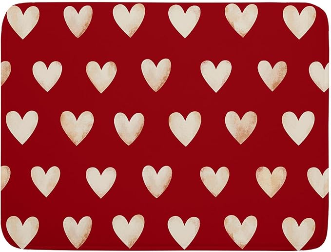 Valentines Day Dish Drying Mat 18 x 24 Inch by APORTT