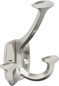 Amerock H37004G10 | Vicinity Triple Prong Decorative Wall Hook | Satin Nickel by Amerock