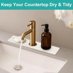 Small White Marble Stone Faucet Mat - Image 5