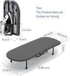 Tabletop Ironing Board with Iron Holder, RAINHOL Small Folding Ironing Board - Image 2