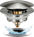 Bathtub Drain Stopper, Pop Up Tub Stopper and Cover, Bottom by Anlige