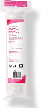 Simply Soft Premium Cotton Rounds, 100% Pure, Absorbent Cotton Pads - Image 4