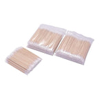 1000pcs Double Side Wood Cotton Swab Microbrush Eyelash Sticks Cleaning Swabs - Image 6