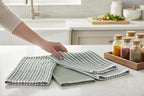 Serafina Home Sage Green Kitchen Dish Towels- Set of 3 100% Cotton Soft - Image 3