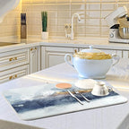 Absorbent Dish Drying Mat for Kitchen Counter - Image 6