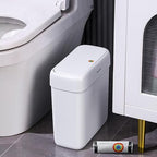 JOYBOS Bathroom Trash Can with Lid, 3 Gallon Small Garbage Can, 10L Dogproof by JOYBOS