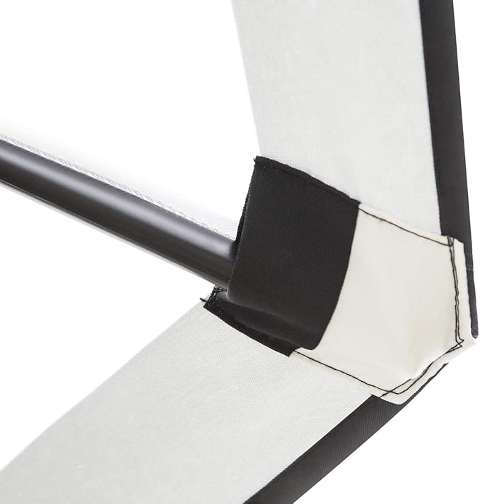 Sunnyglade 9' Patio Umbrella Outdoor Table Umbrella with 8 Sturdy Ribs (Black and White) - Image 6