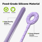 2 Pcs Silicone Straw Cleaner Brush, Extra Long Cleaning Brushes - Image 4