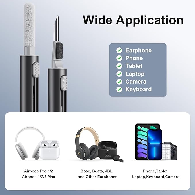 Cleaner Kit for Airpods Pro 1 2 3 Multi-Function Cleaning Pen - Image 5