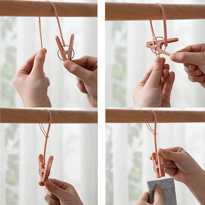 Clothespins 24 Pack Small Mini Clothes Pins - Image 4