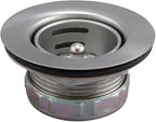 Plumb Pak 878PC Keeney Stainless Steel Junior Duo Bar Sink Strainer - Image 8