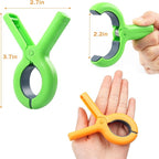 8 Pcs Beach Towel Clips for Beach Chairs, Towel Holder for Beach Chair Pool - Image 3
