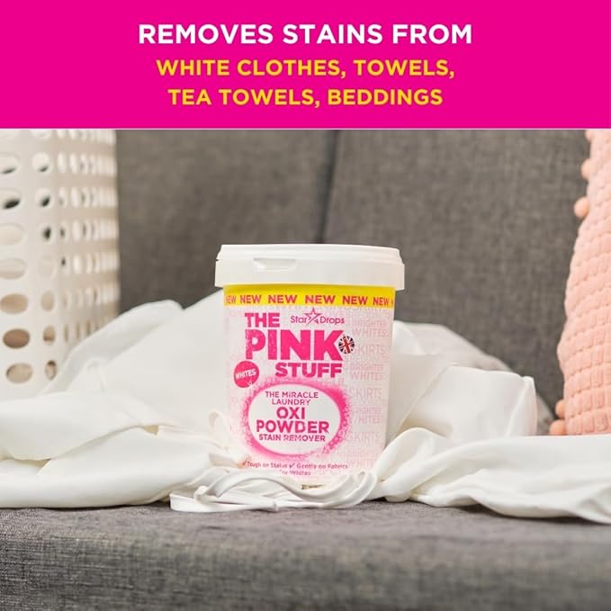 Stardrops - The Pink Stuff - The Miracle Laundry Oxi Powder Stain Remover - Image 5