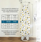 Encasa XO Ironing Board Cover and Pad 54"x15" - Image 2