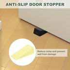 uxcell 2 Pcs Door Stoppers for Bottom of Door, 28mm/1.10 Inch Door Stops - Image 5