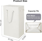 Odonata 75L Slim Laundry Hamper - Image 2