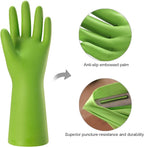 Bamllum 3 Pairs Rubber Cleaning Gloves - Image 2