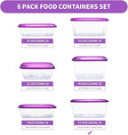 KIGI Large Plastic Food Containers - Image 2