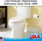 Toilet Brush and Holder Set, by LOLA, 2 Pack, Classic Version, Durable Bristles - Image 6