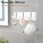 Folding Coat Hooks, Wall Mounted Coat Rack - Image 7