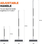 Grout Brush with Long Handle, Heavy-Duty Tile and Shower Floor Scrub Brush Stiff - Image 5
