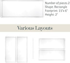 STORi SimpleSort 2-Piece Stackable Clear Drawer Organizer Set | 15" x 6" x 2" - Image 5