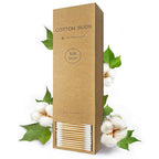 Natural Bamboo Cotton Swabs For Home & Beauty Care, Dual Round Tips, by MRCMUCEZ