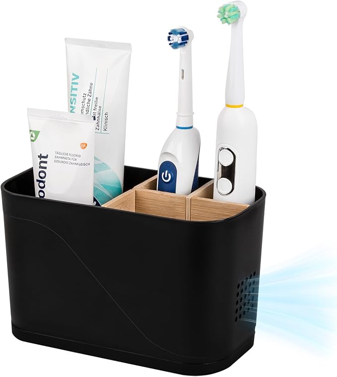 Toothbrush Holders for Bathrooms, Electric Tooth Brush Holder by Heagoale