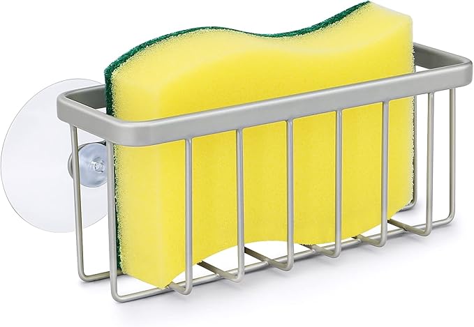 Sponge Holder for Kitchen Sink, Kitchen Sink Sponge Holder, Sink Caddy by HLOOL