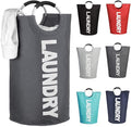 Mziart Thicken Laundry Hamper Tote by Mziart