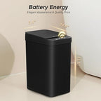 Bathroom Automatic Trash Can, 4 Gallon Touchless Motion Sensor Small Garbage Can - Image 3