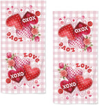 Valentines Day Hand Towels by qiuhuang