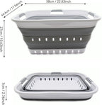 SAMMART 42L Collapsible Plastic Laundry Basket - Image 3