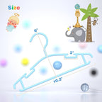 GoodtoU Baby Clothes Hangers 60 Pack, Baby Plastic Hangers - Image 3