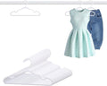 60 Pack White Baby Hangers 12.91 Inch by YeJieYJ
