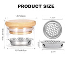 Nail Art Brushes Washing Cup, Nail Glitter Removal Cup, Monomer Holder - Image 2