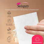 Swisspers Premium Facial Cleansing Pad, 100% Cotton, Ultra Soft, Extra Large - Image 3