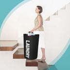 StorageRight 90L Large Laundry Basket, Laundry Hamper, Dirty Clothes Hamper - Image 7