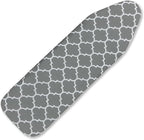Ironing Board Cover and Pad, Sewn-in Thick Feltpads, Elastic Edge, Fits by Unknown