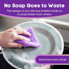 Silicone Dish Sponge Dish Scrubber - Image 4