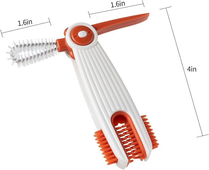 Chemimoso 3 in 1 Cup Lid Gap Cleaning Brush Set, Home Kitchen Crevice Cleaning - Image 3