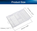 Heyiarbeit Battery Storage Box Battery Storage Case Transparent Holder - Image 2