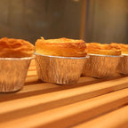 Aluminum Foil Baking Cups, 150 Pack Disposable 4 Oz Ramekins Aluminum Cupcake - Image 7