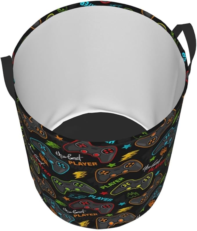 Gaming Joysticks Laundry Hamper Bag - Image 2
