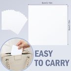 200 Pack Mini Portable Lint Removing Sheets Travel Size Lint Removing Sheets - Image 2