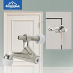 HOMOTEK 4 Pack Hinge Pin Door Stoppers, Adjustable Deluxe Heavy Doorstops - Image 6